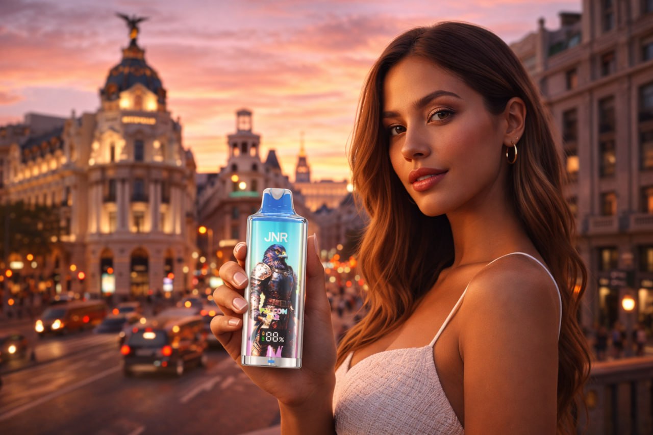 Vaper desechable con muchas caladas - cigarrillo electrónico premium