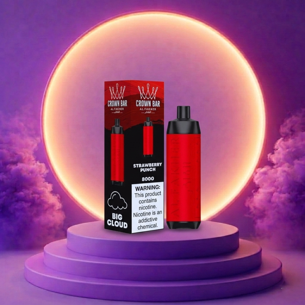 Al Fakher Crown Bar 8K - Vaper desechable caladas