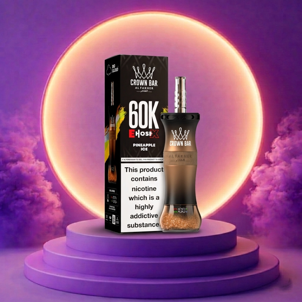 Al Fakher Crown Bar E-Hose X - Muchas caladas