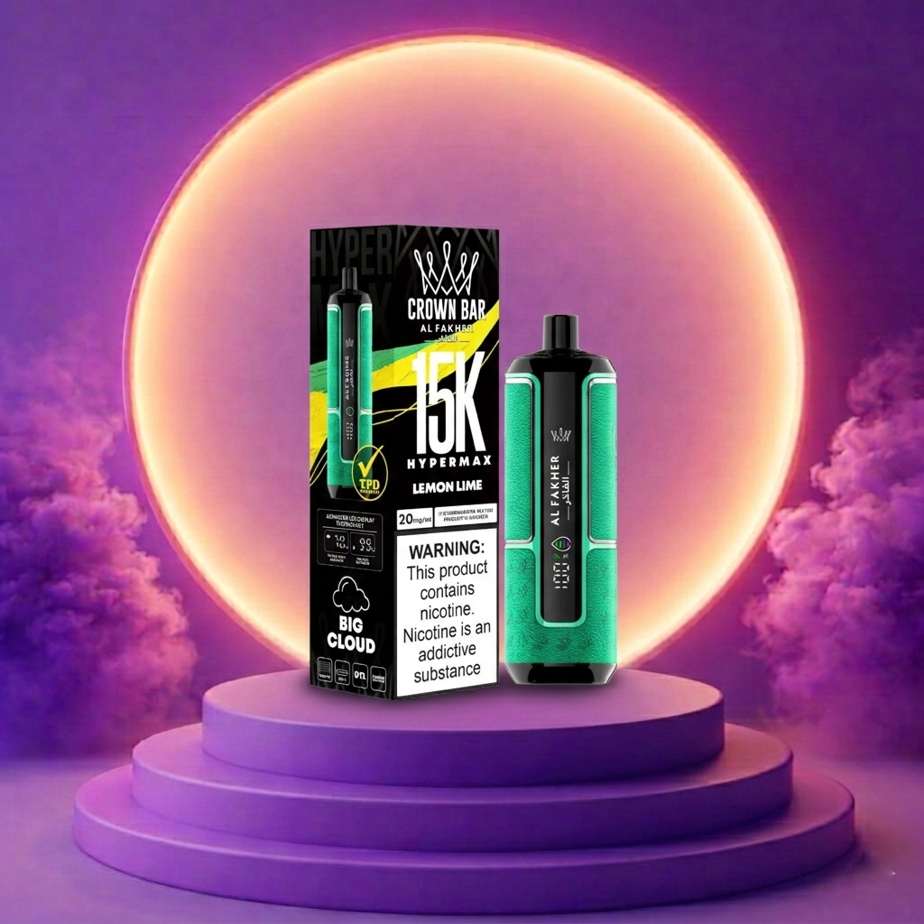 Al Fakher Crown Bar HyperMax 15K - Vapers desechables