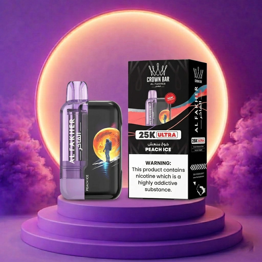 Al Fakher Crown Bar Ultra 25K - Vaper con nicotina