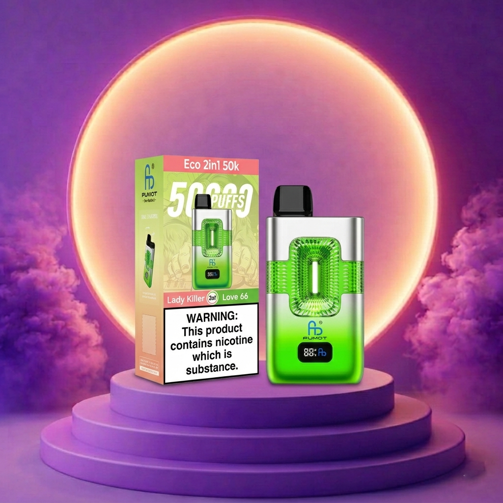 Fumot ECO 2en1 50K - Vaper desechable con caladas