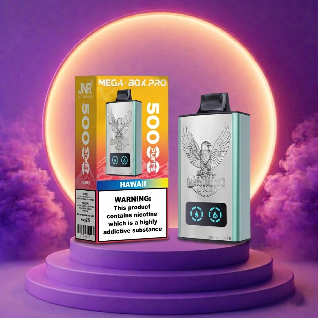 JNR Mega Box Pro 50K - Vapers desechables con muchas caladas